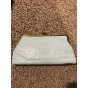 Vintage powder blue wallet/purse (Flo Mulhern)